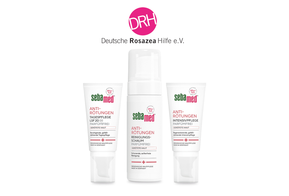 Kooperation - Ausgezeichnete Pflege: sebamed Anti-Rötungen Serie