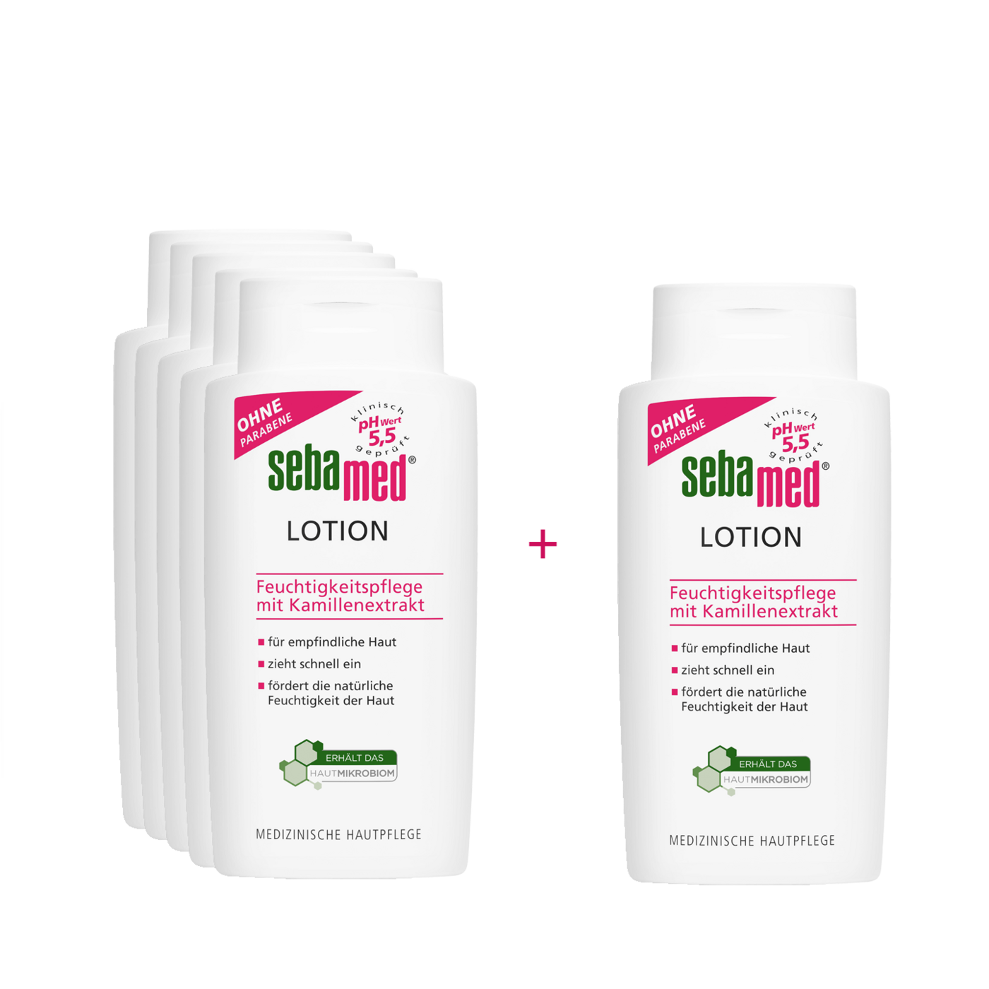 Lotion 400 ml Leichte Emulsion mit Kamillenextrakt für empfindliche Haut