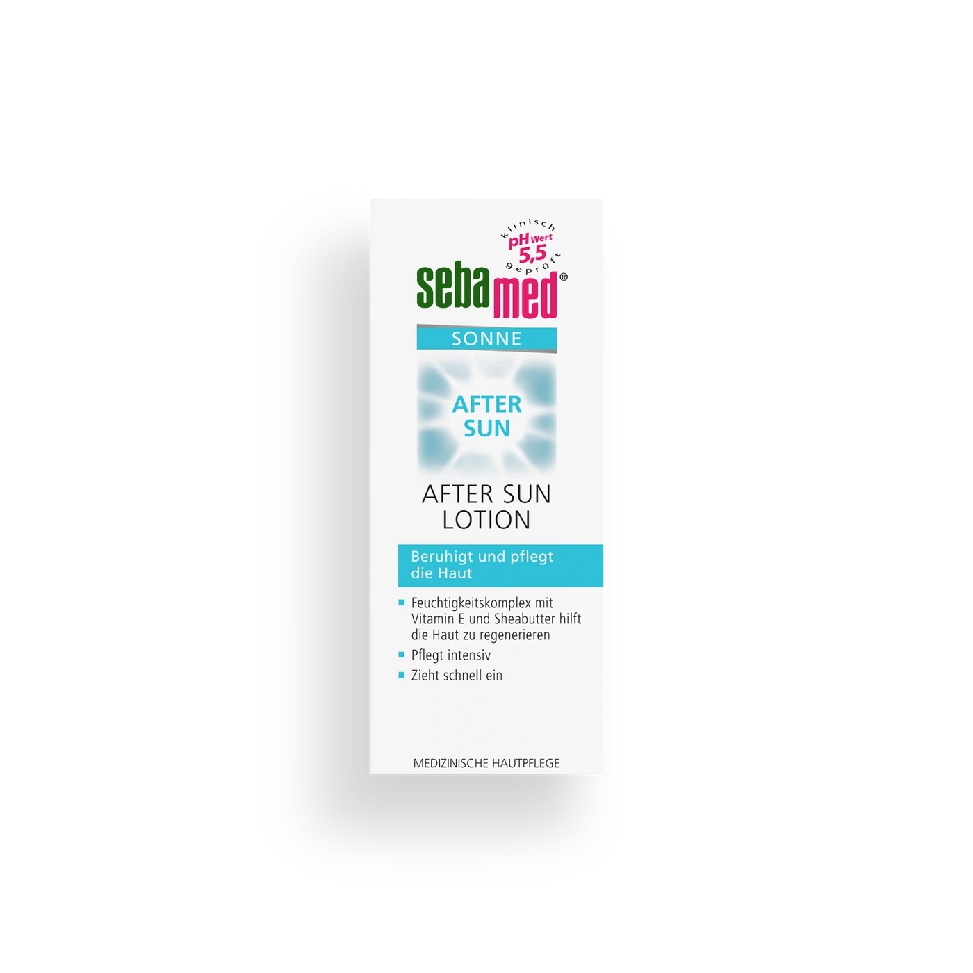 Sebamed After Sun Lotion, beruhigt und pflegt die Haut nach dem Sonnenbaden.