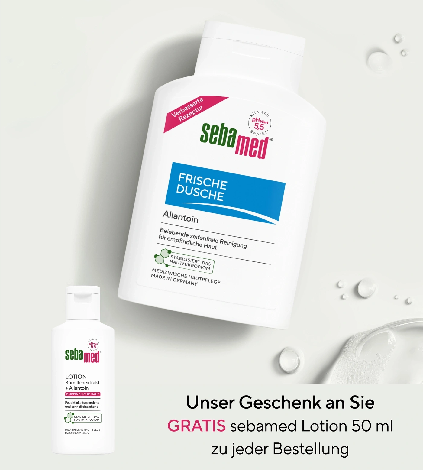Sebamed Frische Dusche und Lotion Geschenkset für empfindliche Haut