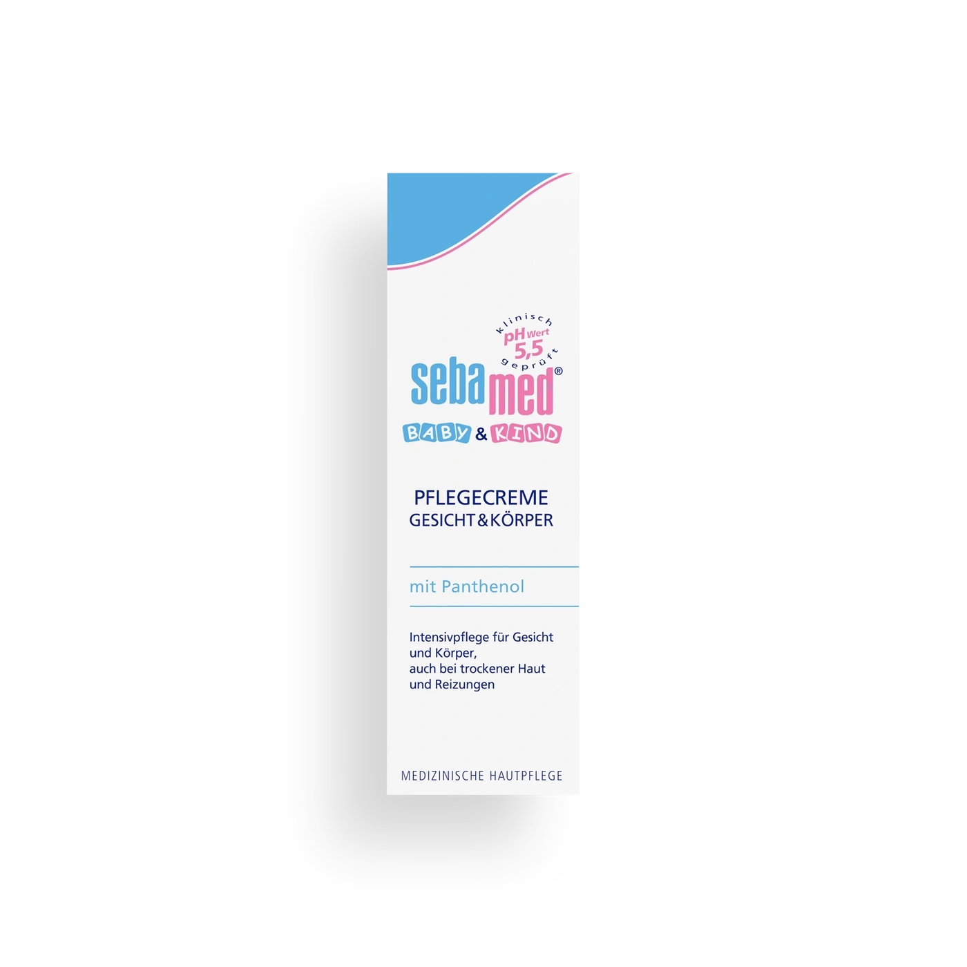 Sebamed Baby & Kind Pflegecreme für Gesicht & Körper mit Panthenol, medizinische Hautpflege
