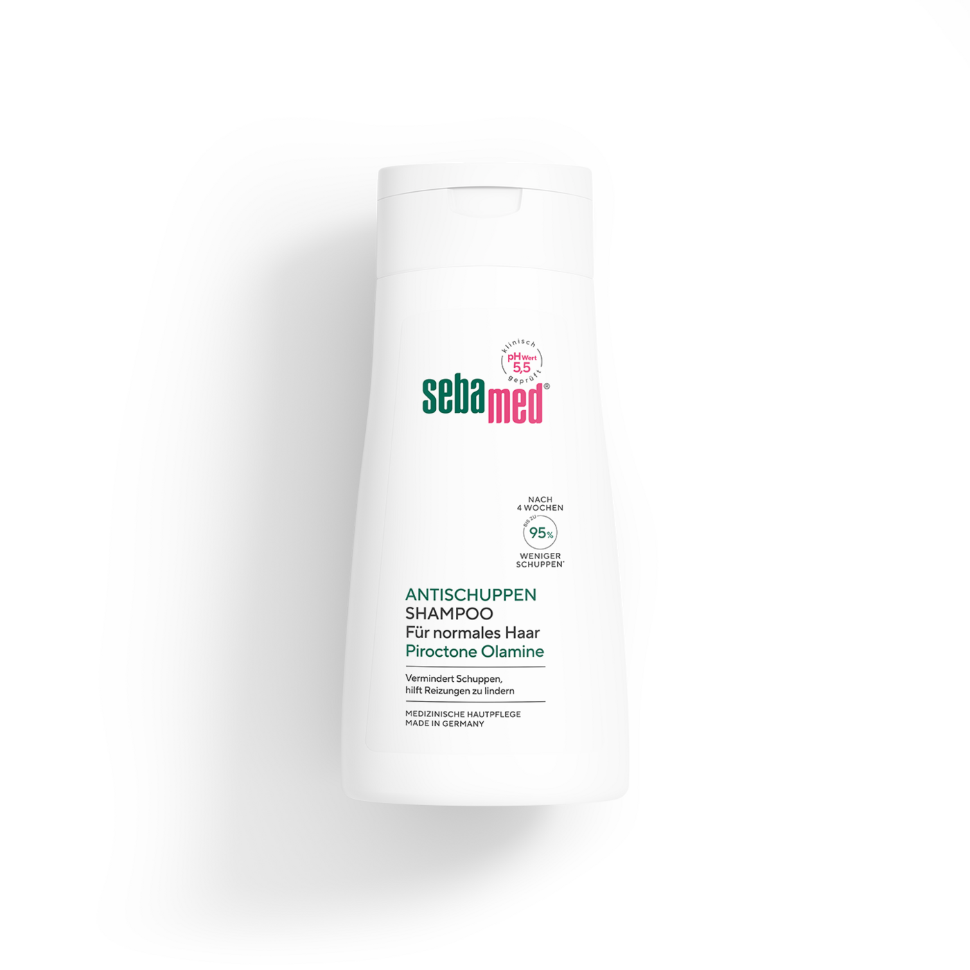 Sebamed Anti-Schuppen Shampoo, für normales Haar, Piroctone Olamine, reduziert Schuppen