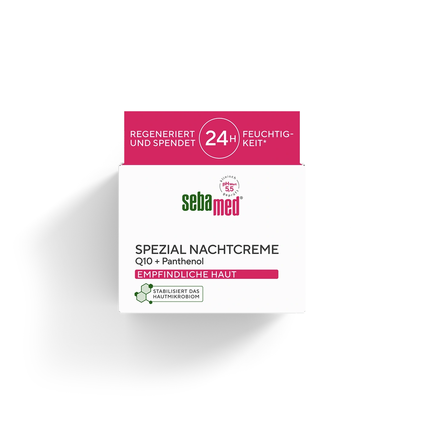 Sebamed Spezial Nachtcreme Q10 + Panthenol für empfindliche Haut.