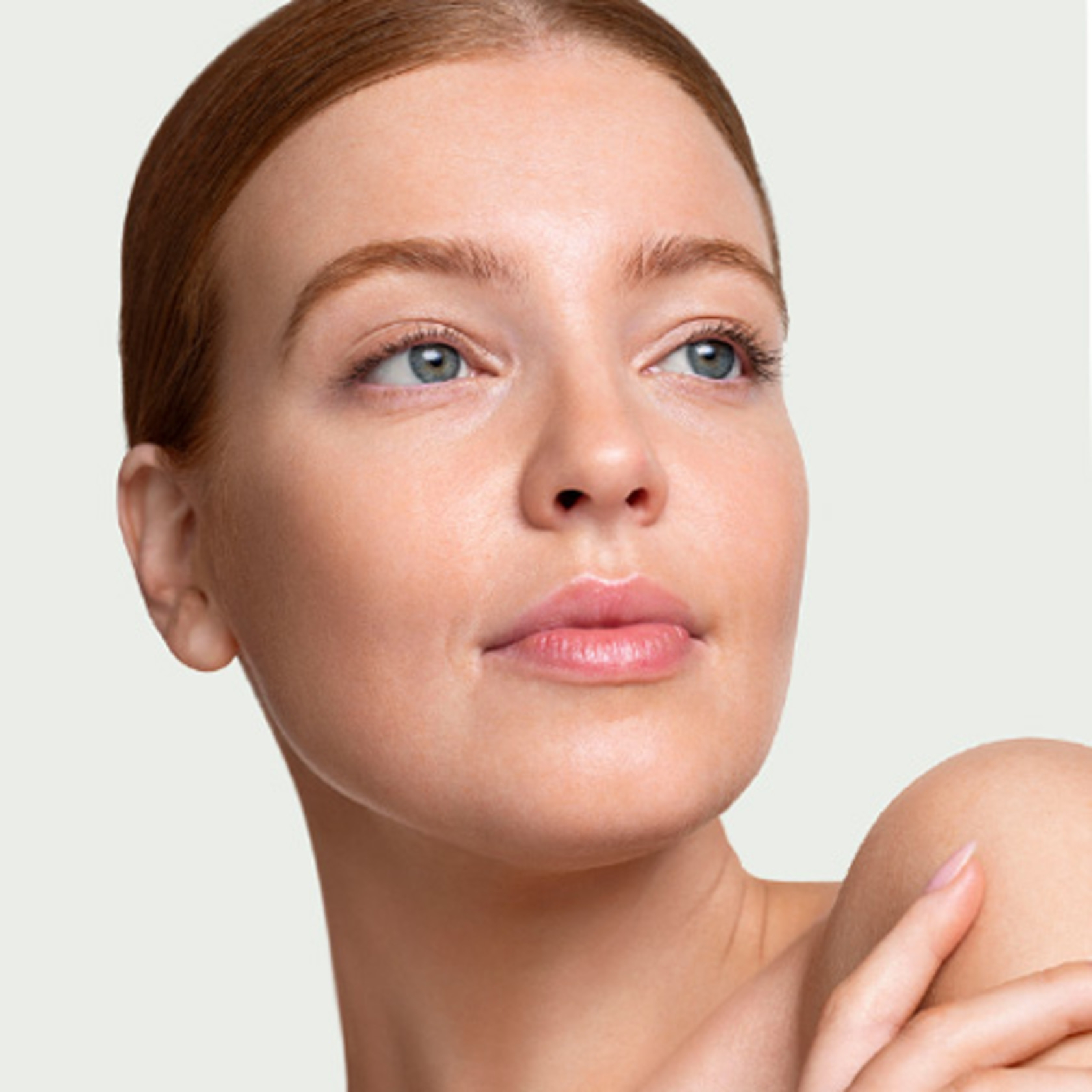 Zu Rosacea neigende Haut - 