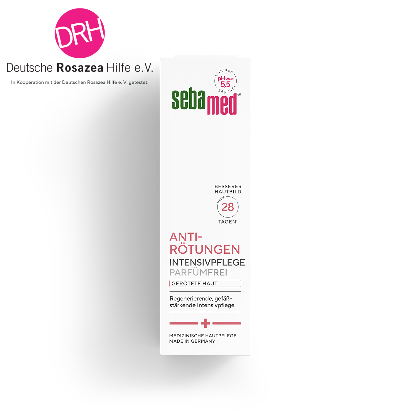 Anti-Rötungen Intensivpflege Rötungen vorbeugende Pflege zur Regeneration bei Rosacea