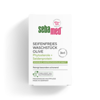 Seifenfreies Oliven Waschstück 3 in 1 Hand, Körper & Gesicht, Seifenfrei