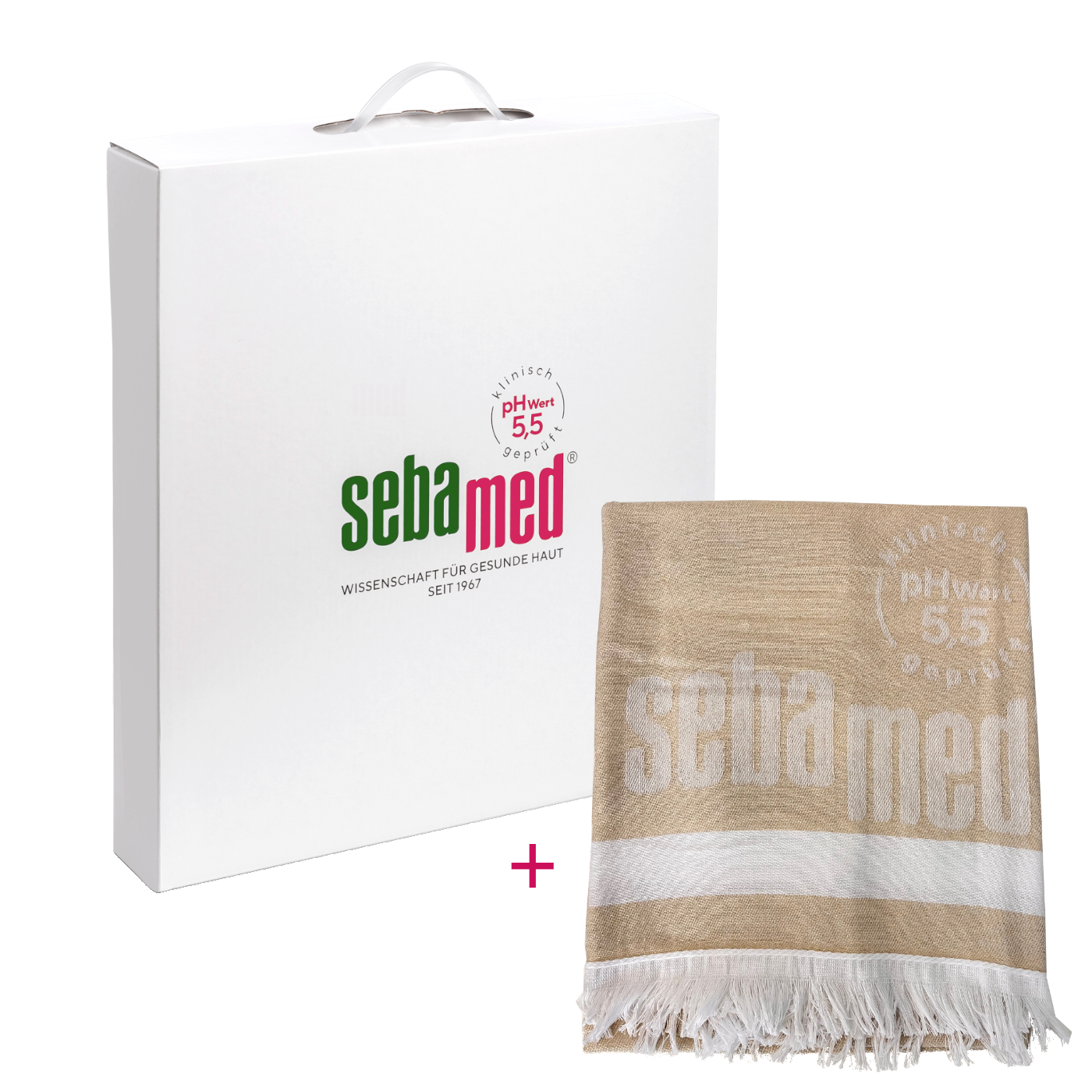 Geschenkkoffer inkl. Strandtuch 6-teilige Geschenkbox