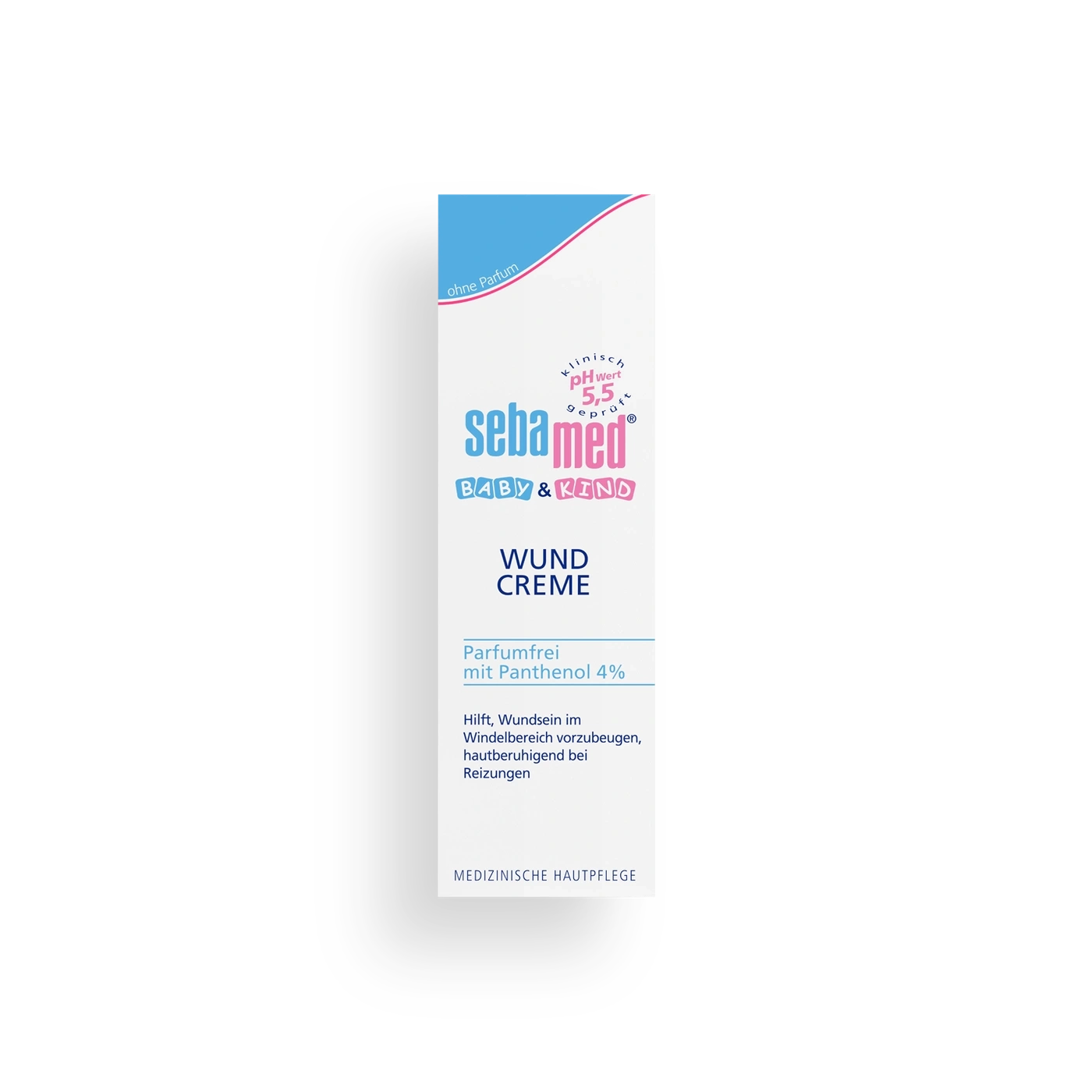 Sebamed Baby Wundcreme, ohne Parfum, mit Panthenol 4%, für Babys.