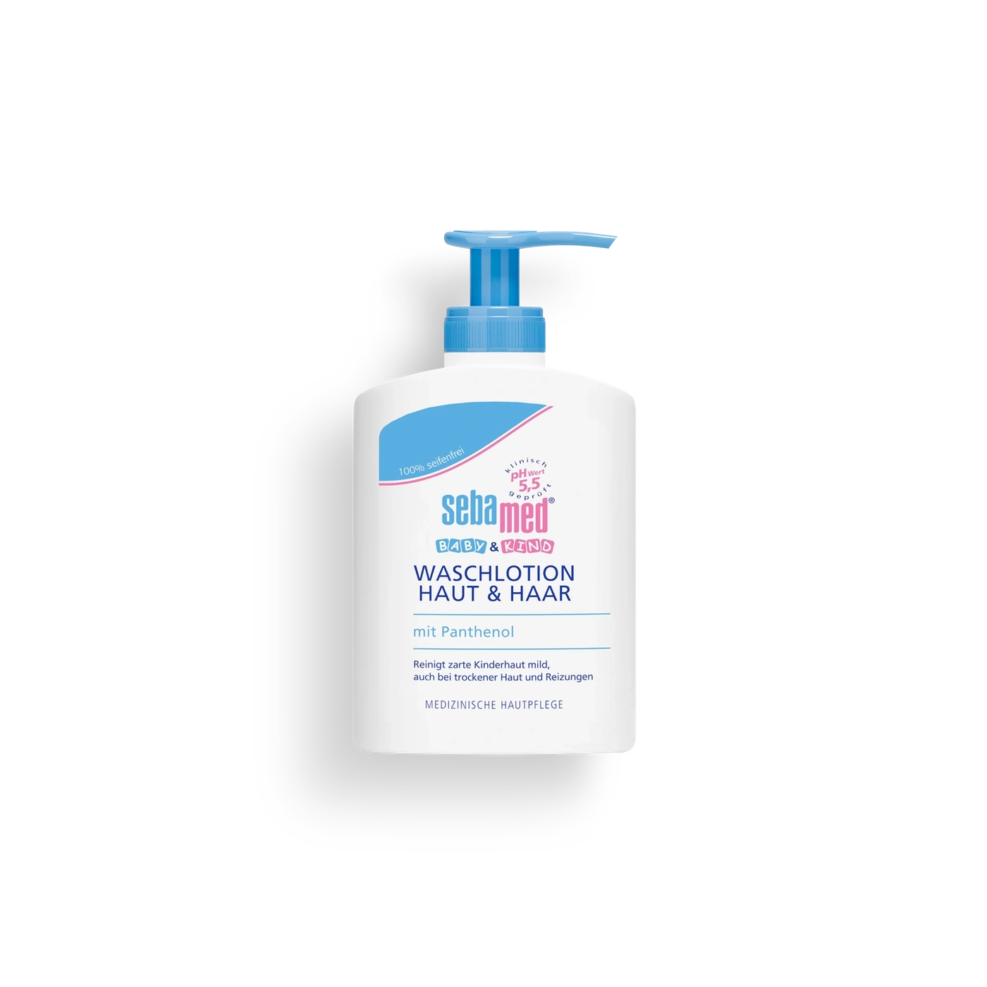 Sebamed Baby Waschlotio für Haut und Haar mit Panthenol, medizinische Hautpflege