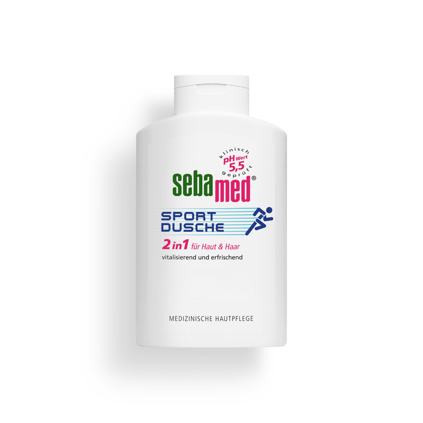 Sport Dusche 2 in 1 Haut- und Haarpflege für sportstrapazierte Haut und Kopfhaut