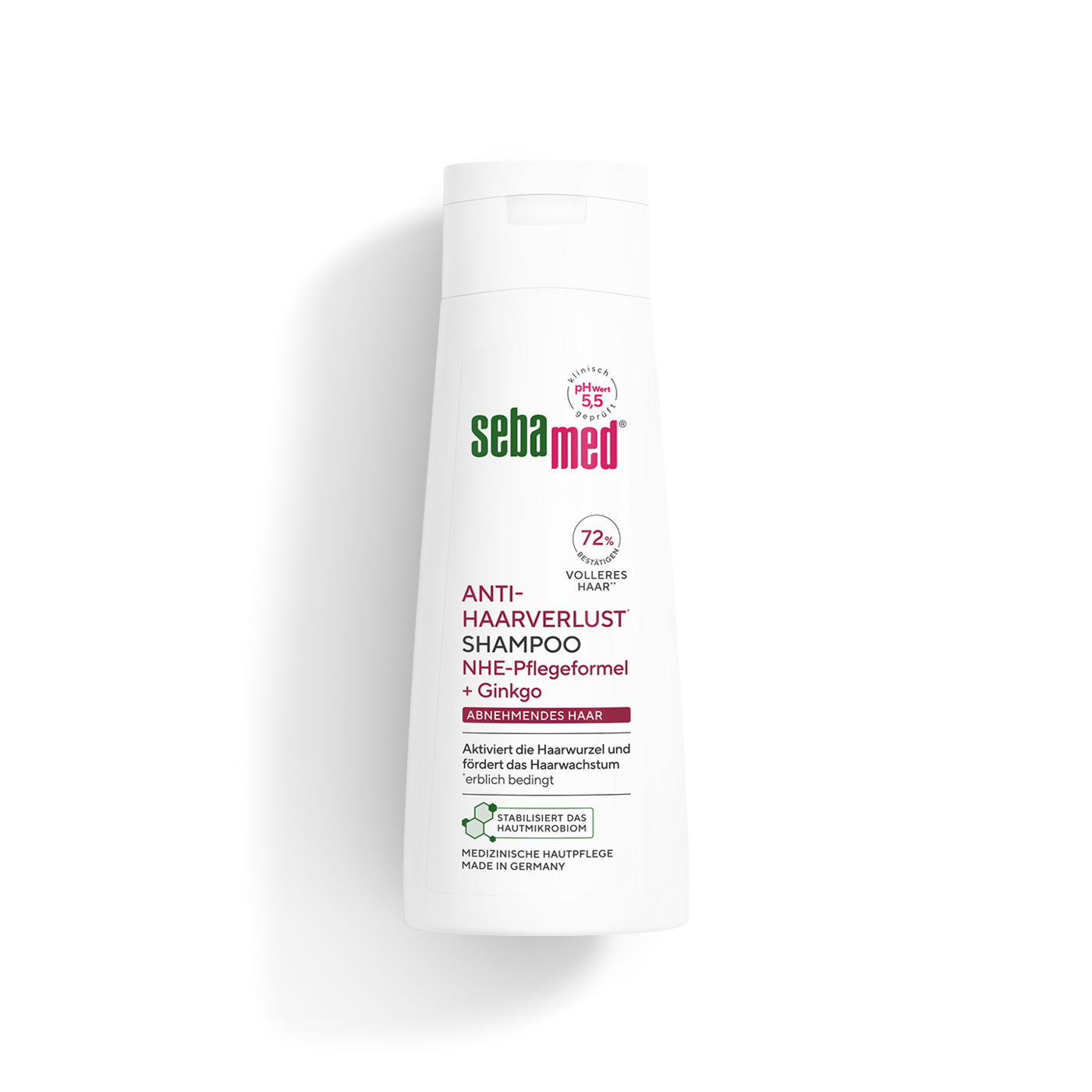 Anti-Haarverlust Shampoo Bis zu 71% volleres Haar**