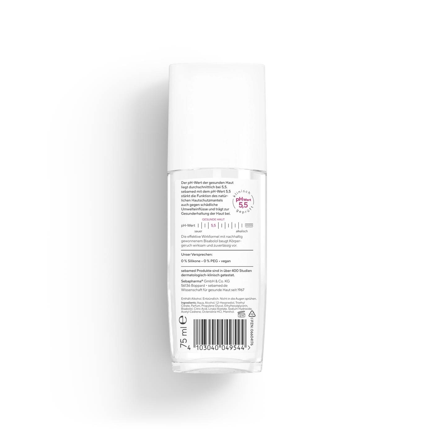 Frische Deo Frisch 48h 75 ml langanhaltendes Frischegefühl für empfindliche Haut