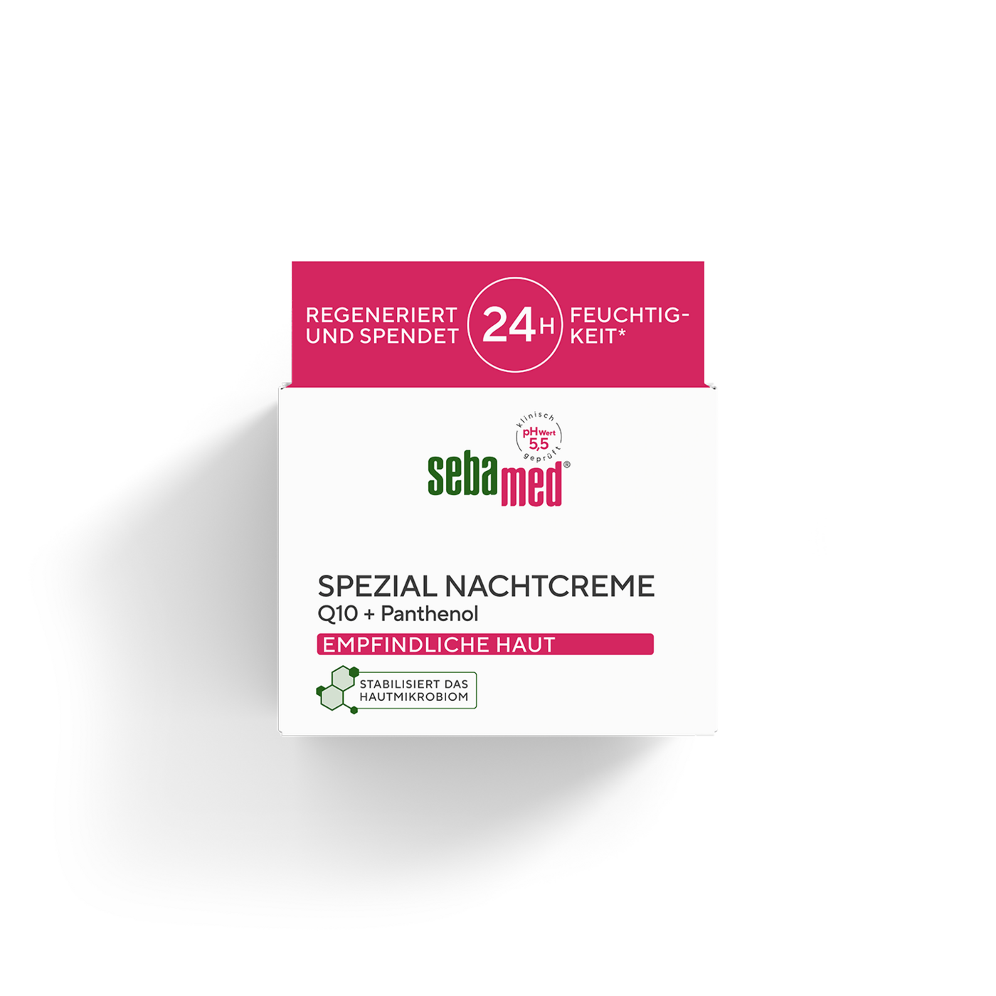Sebamed Spezial Nachtcreme Q10 + Panthenol für empfindliche Haut.