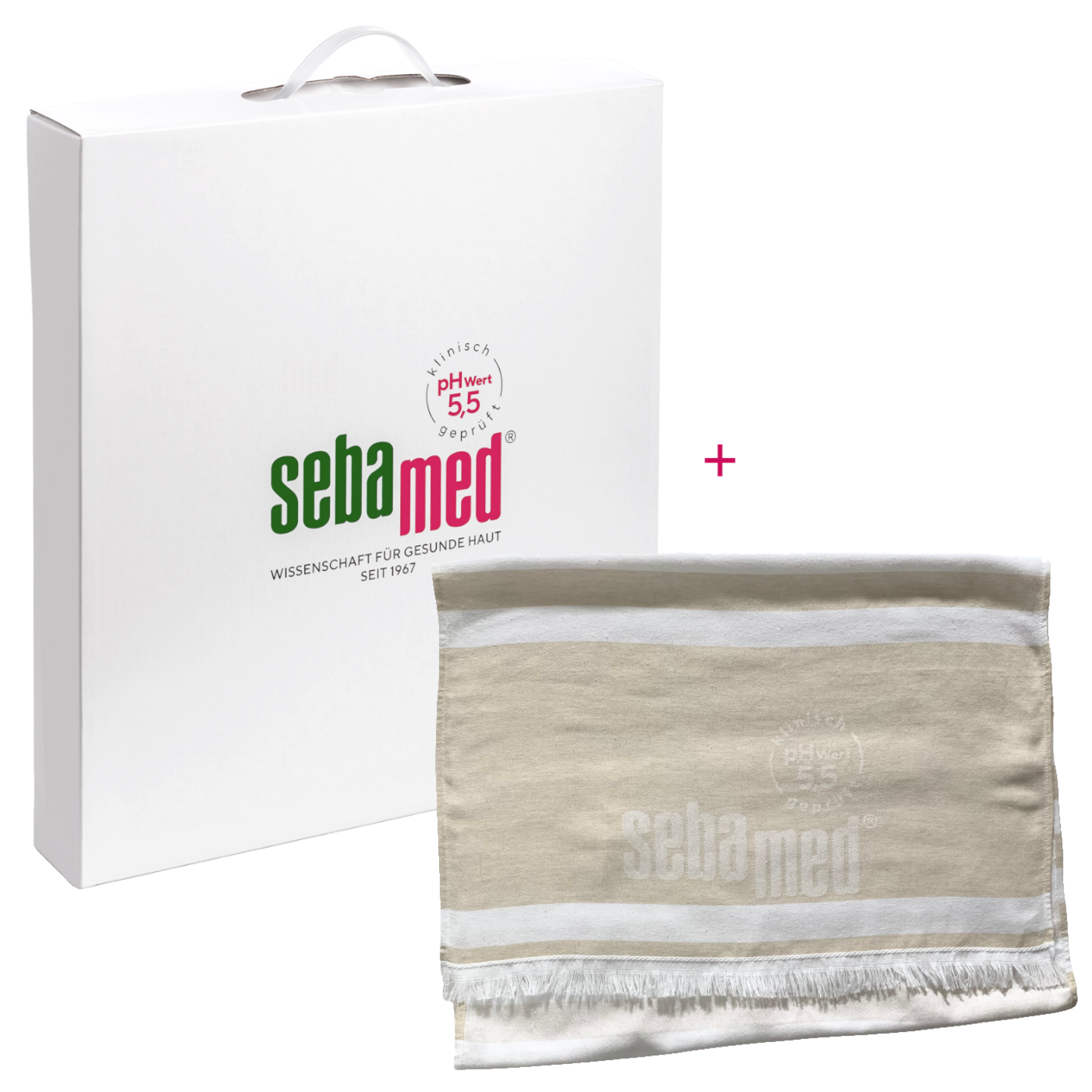Geschenkkoffer inkl. Strandtuch 6-teilige Geschenkbox