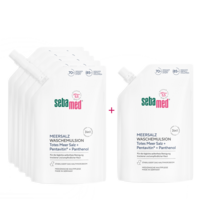 Meersalz Waschemulsion Nachfüllbeutel extramilde Reinigung für trockene, empfindliche Haut