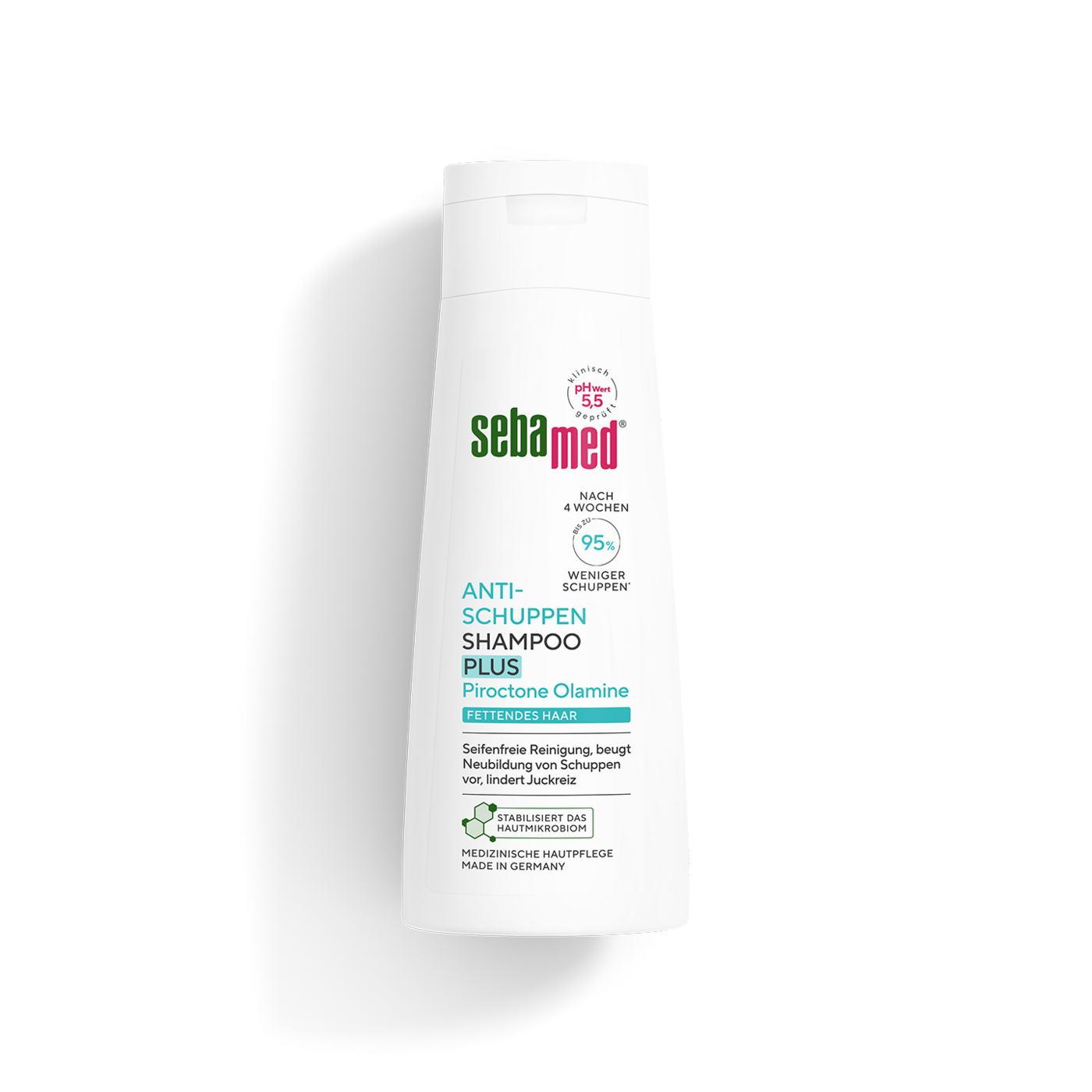 Antischuppen Shampoo PLUS Nach 4 Wochen bis zu 95% weniger Schuppen, für fettendes Haar