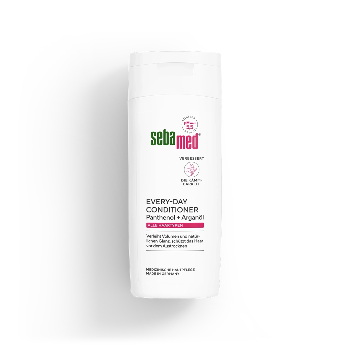 Sebamed Every-Day Conditioner, Panthenol + Arganöl, für alle Haartypen, medizinische Hautpflege