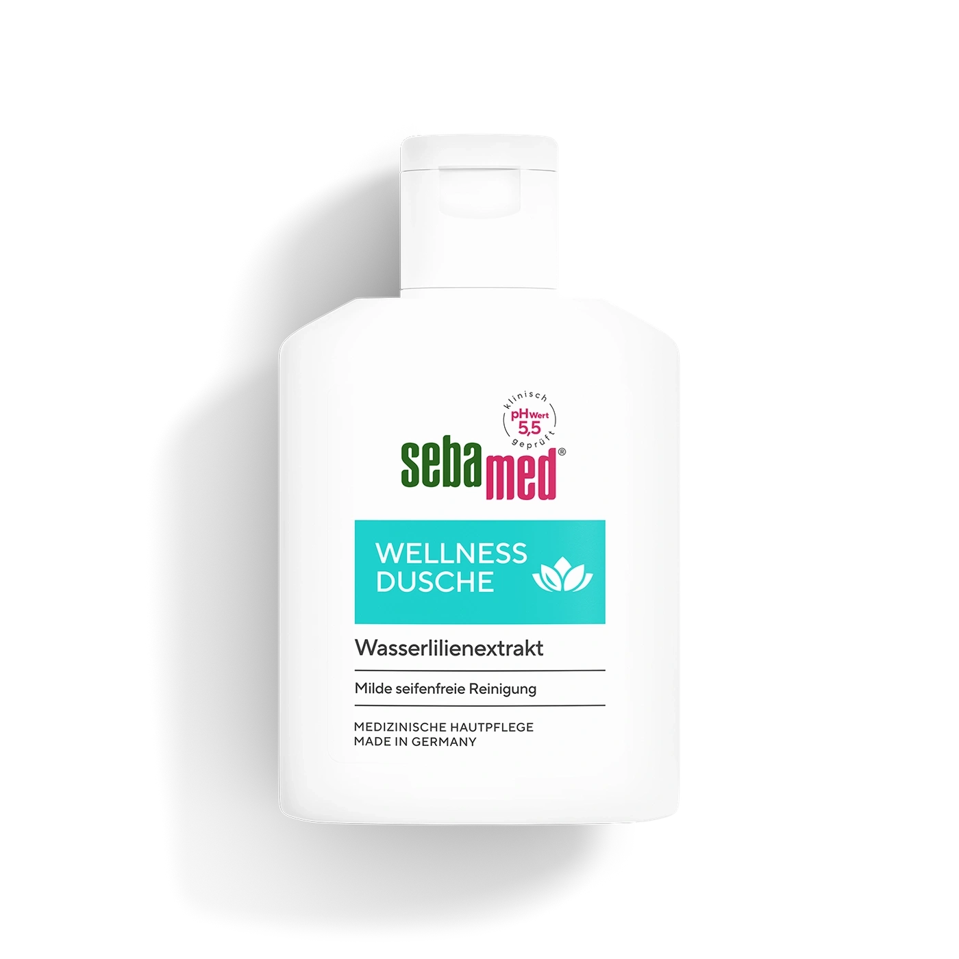 Wellness Dusche 50 ml Milde seifenfreie Reinigung für empfindliche Haut