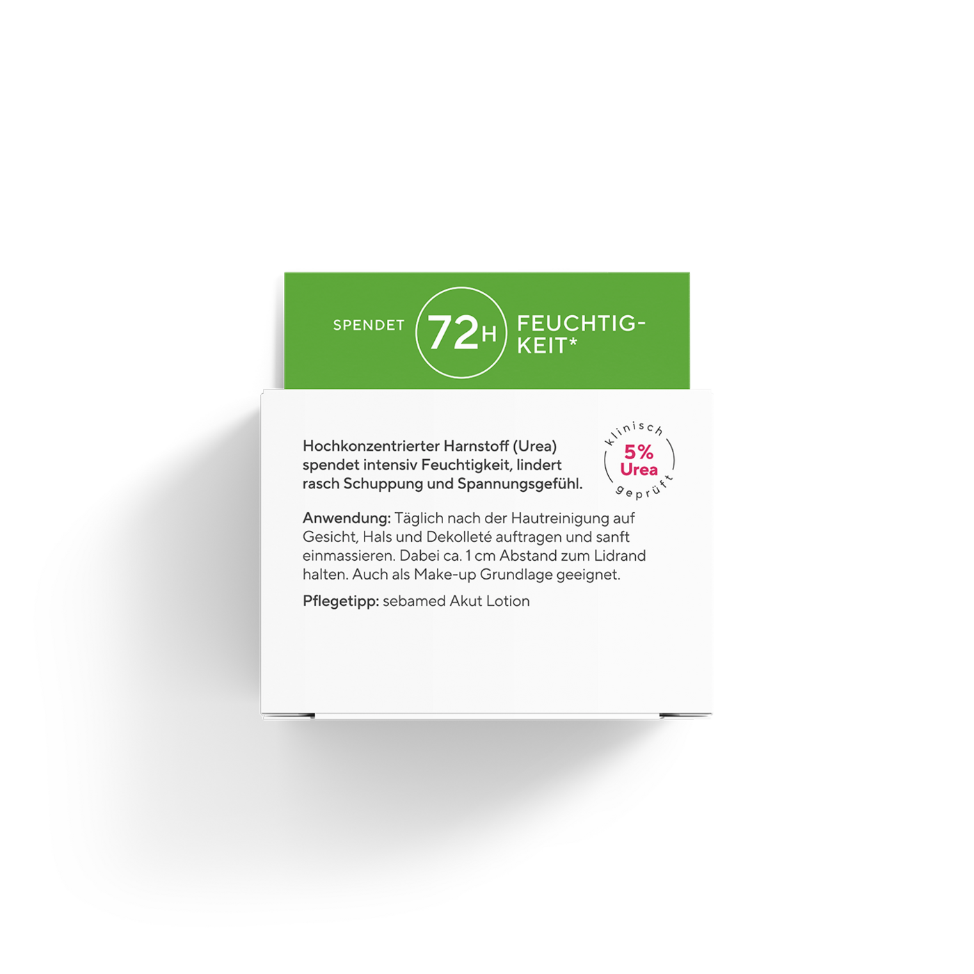 Akut Gesichtscreme Urea 5% 50 ml Gesichtspflege mit 5% Urea für sehr trockene Haut