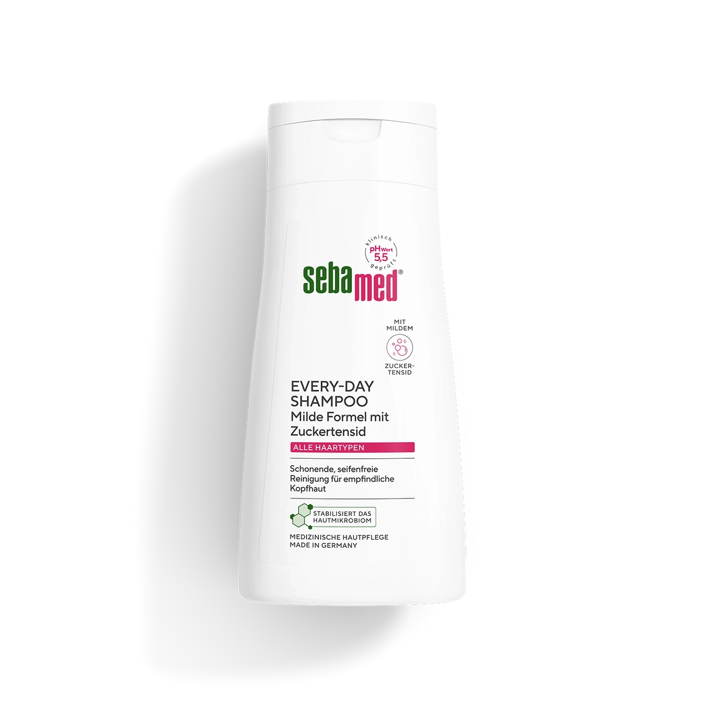Sebamed Every-Day Shampoo, milde Formel, Zuckertensid, alle Haartypen, medizinische Hautpflege