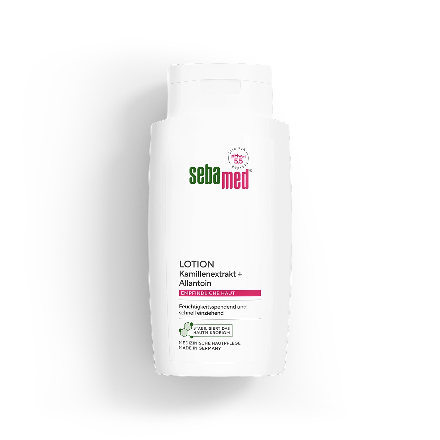 Lotion 400 ml Feuchtigkeitsspendend und schnell einziehend mit Kamillenextrakt