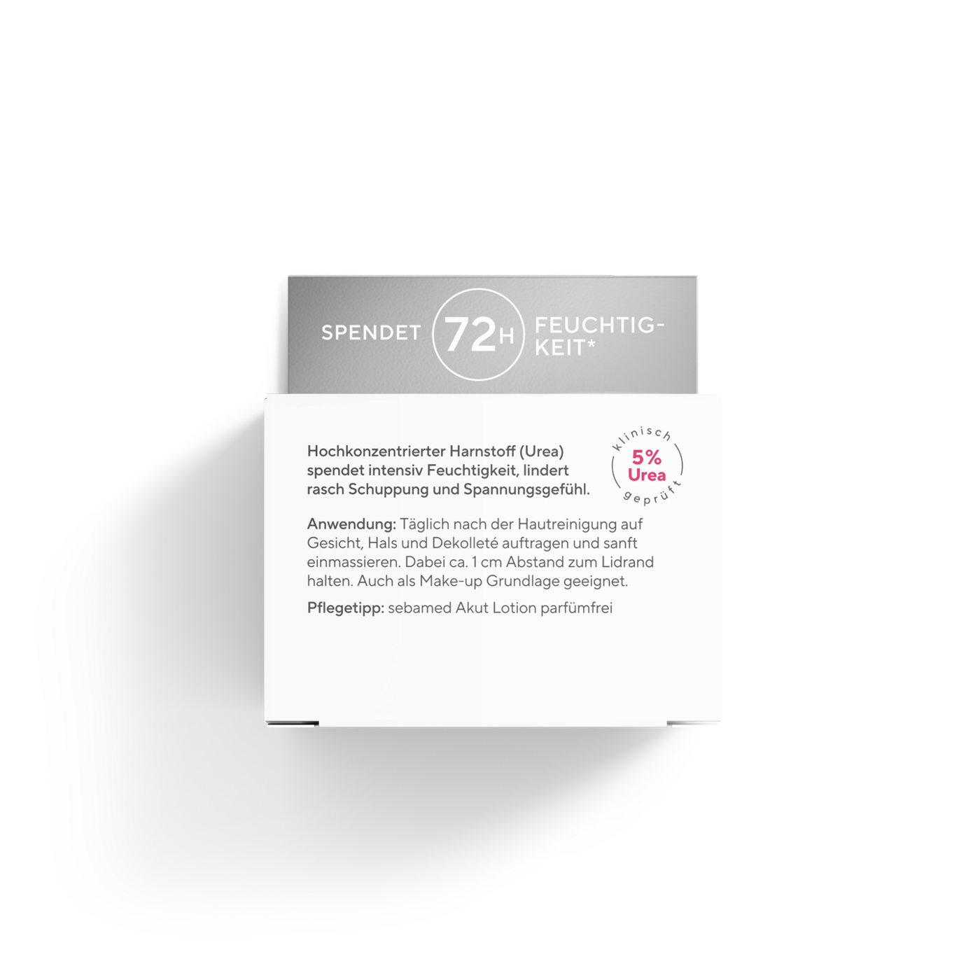 Akut Gesichtscreme parfümfrei Urea 5% Parfümfreie Gesichtspflege für sehr trockene, spannende und empfindliche Haut