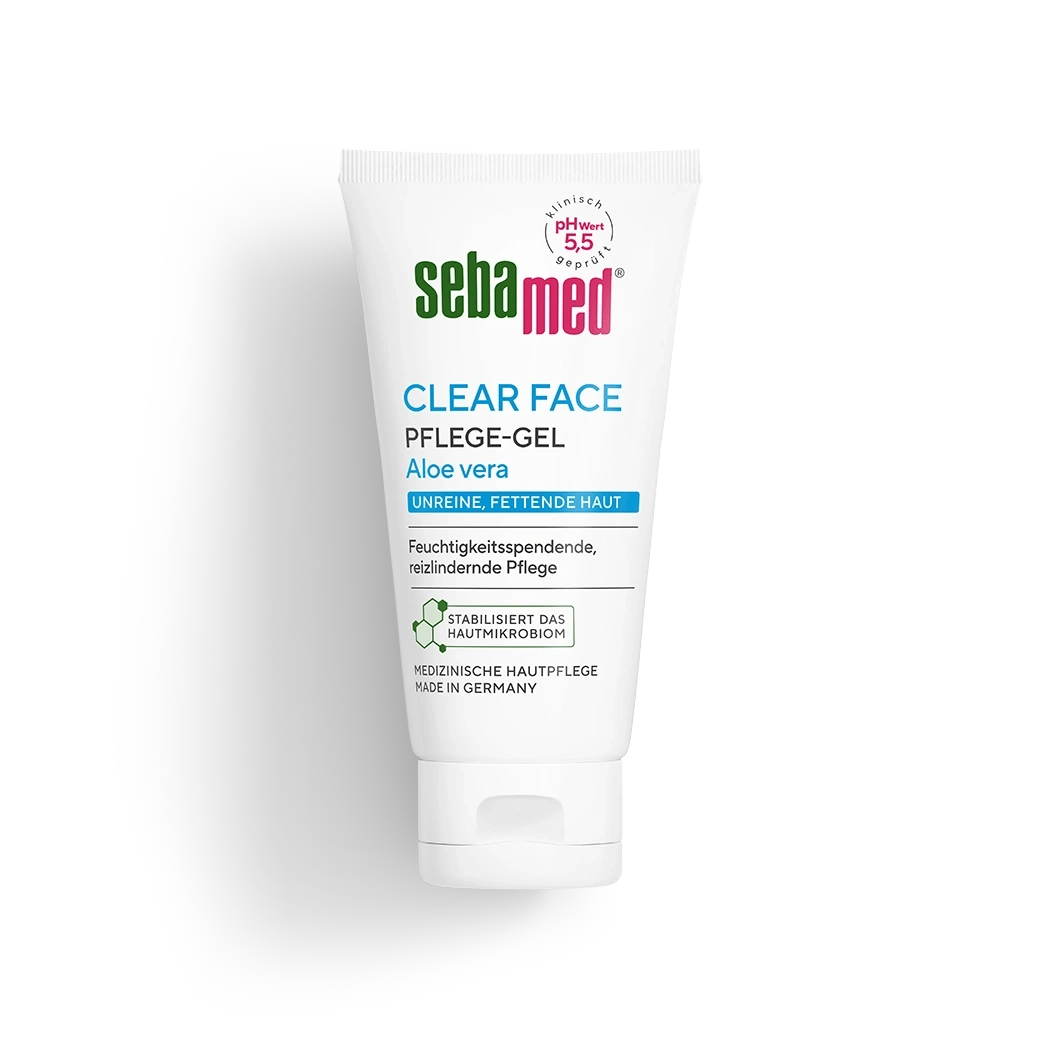 Sebamed Clear Face Pflege-Gel mit Aloe Vera für unreine Haut