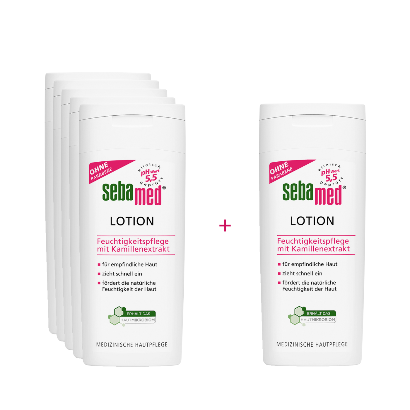 Lotion 200 ml Leichte Emulsion mit Kamillenextrakt für empfindliche Haut