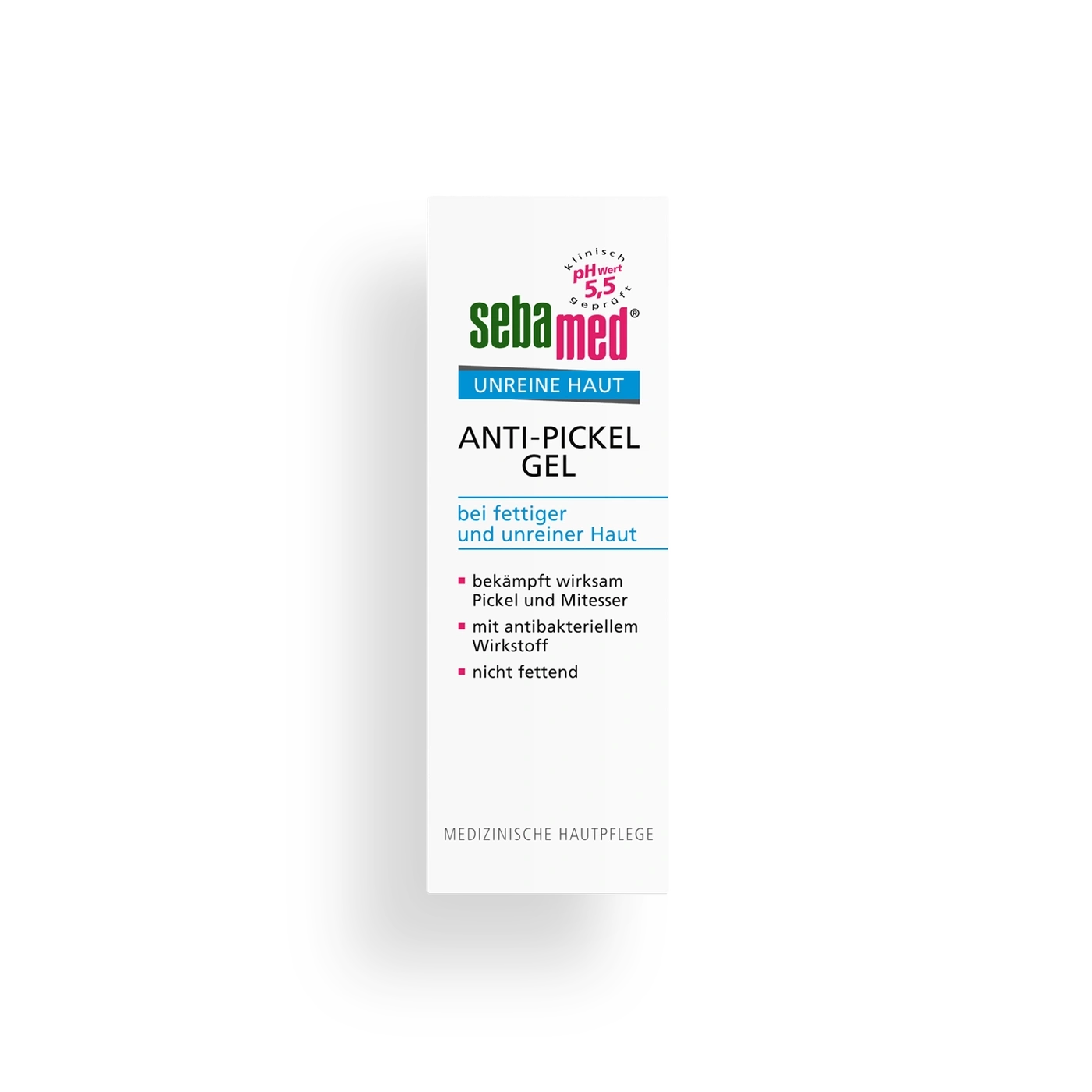 Sebamed Anti-Pickel Gel für unreine Haut, bekämpft Pickel und Mitesser, nicht fettend.
