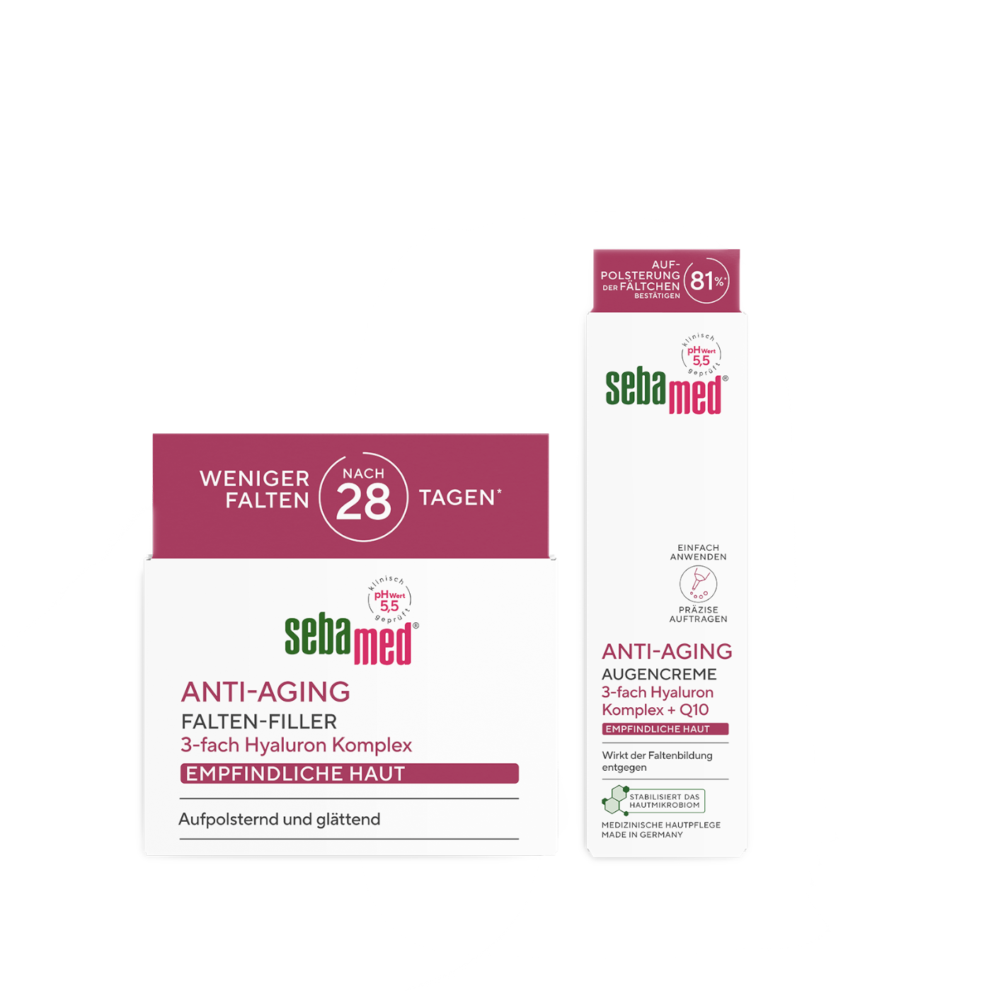 Anti-Aging Eye & Face Care Augencreme und Falten-Filler