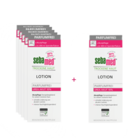 Lotion parfumfrei Urea Akut 10% + Spender parfümfreie Feuchtigkeitskörperpflege mit 10% Urea