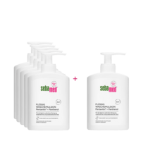 Flüssig Wasch-Emulsion mit Spender seifenfreie milde Reinigung mit Glycerin und Panthenol