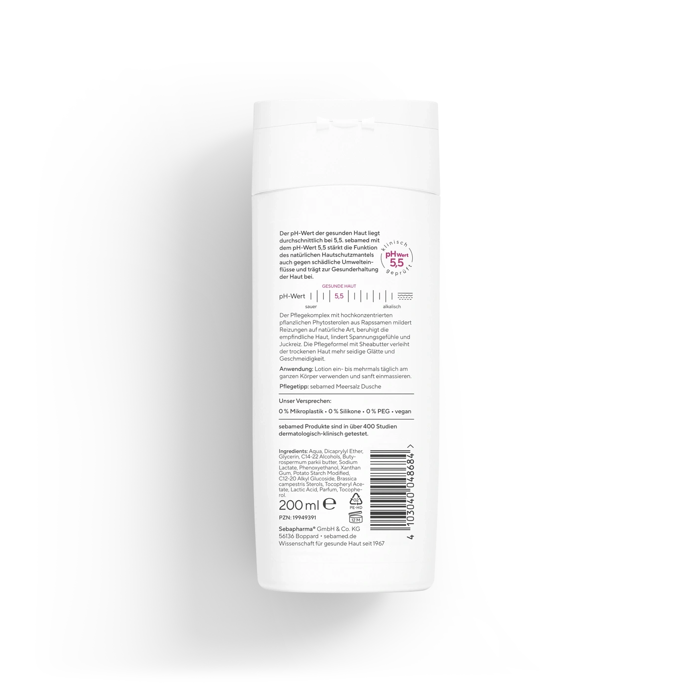 Hautberuhigende Lotion 200 ml Lotion mit reizlindernden pflanzlichen Phytosterolen