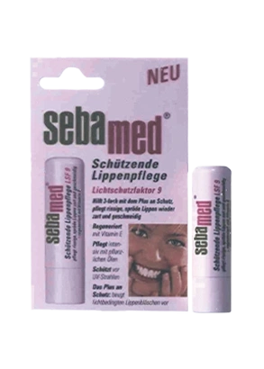 Sebamed Lippenpflege mit Lichtschutzfaktor 9, schützend, Lippenbalsam, neu