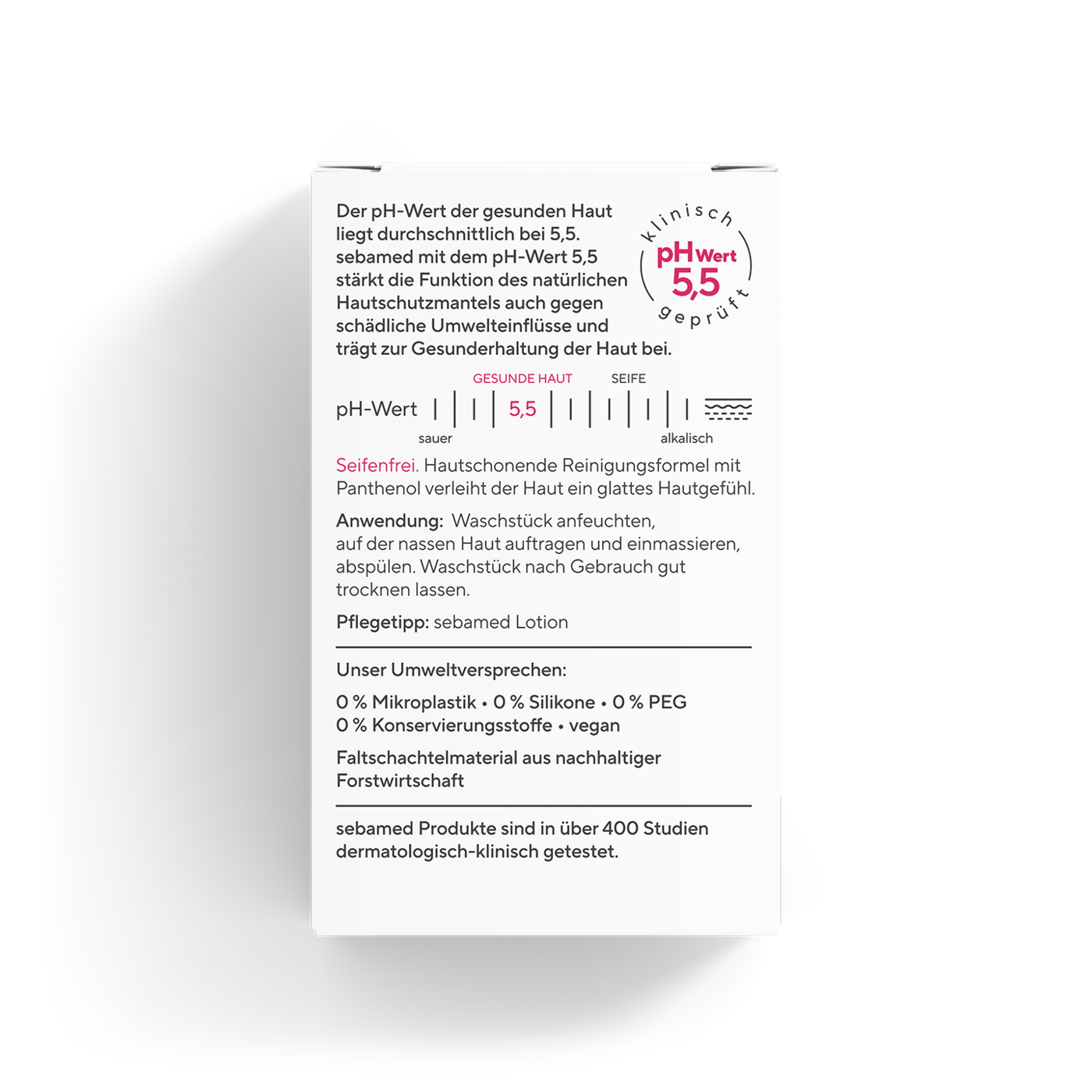 Seifenfreies Waschstück 3 in 1 Hand, Körper & Gesicht, Seifenfrei