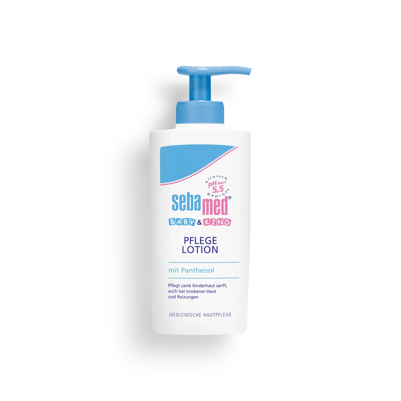 Sebamed Baby & Kind Pflege Lotion mit Panthenol für zarte Haut und Reizungen